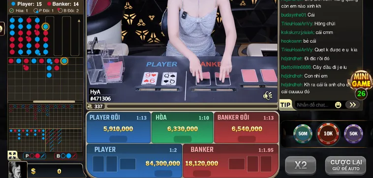 Baccarat BigWin Livestream Tại B52 Club Đỉnh Cao Cá Cược Đẳng Cấp Thượng Lưu