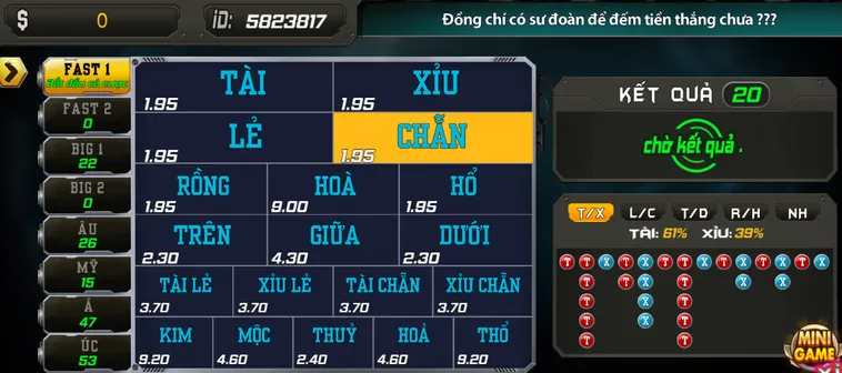 Keno Tại B52 Club Sảnh Cược Đỉnh Cao Cho Cộng Đồng Game Thủ Đam Mê Con Số