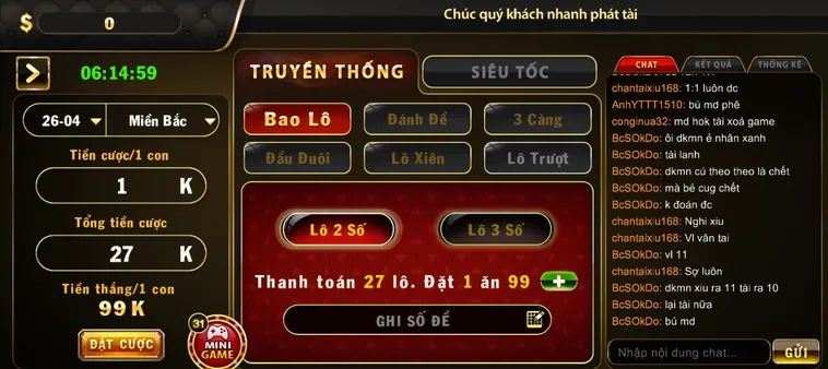 Lô Đề 1 Ăn 99 Tại B52 Club Đỉnh Cao Chinh Phục Mọi Cao Thủ