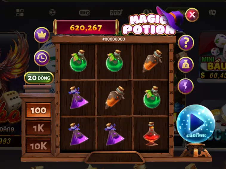 Trải Nghiệm Đỉnh Cao Cùng Minigame Magic Potion Tại B52 Club Siêu Hấp Dẫn