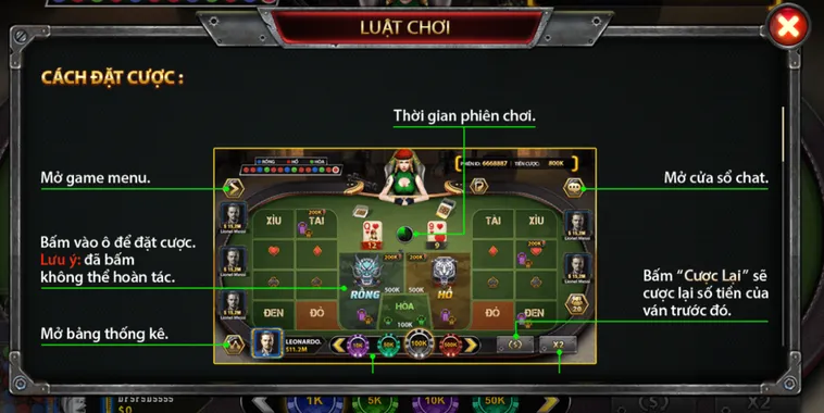 Rồng Hổ Tại B52 Club Sân Chơi Cá Cược Đỉnh Cao Cho Mọi Game Thủ
