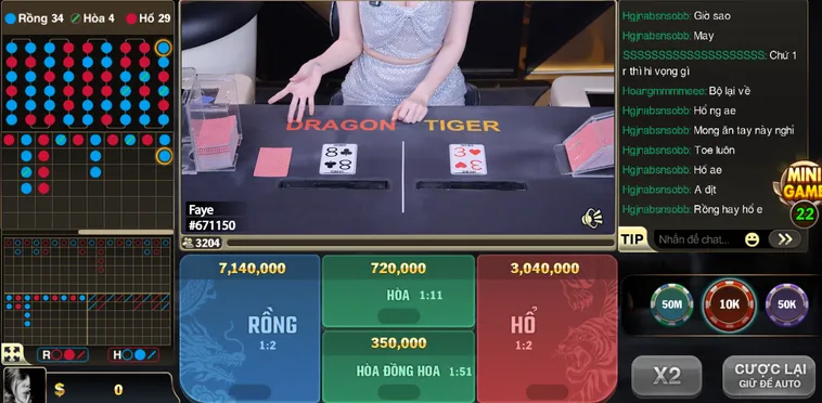 Rồng Hổ BigWin Livestream Tại B52 Club Sảnh Cược Nhanh Cho Những Chiến Thắng Lớn