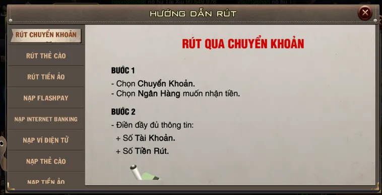 Hướng Dẫn Rút Tiền Về Tài Khoản Ngân Hàng Tại B52 Club Nhanh Chóng An Toàn Cho Mọi Cược Thủ Chuyên Nghiệp