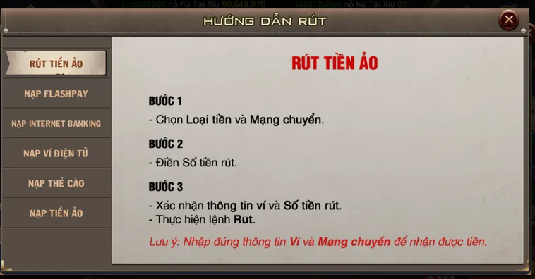 Hướng Dẫn Rút Tiền B52 Club Nhanh Chóng An Toàn Cho Mọi Cược Thủ Chuyên Nghiệp