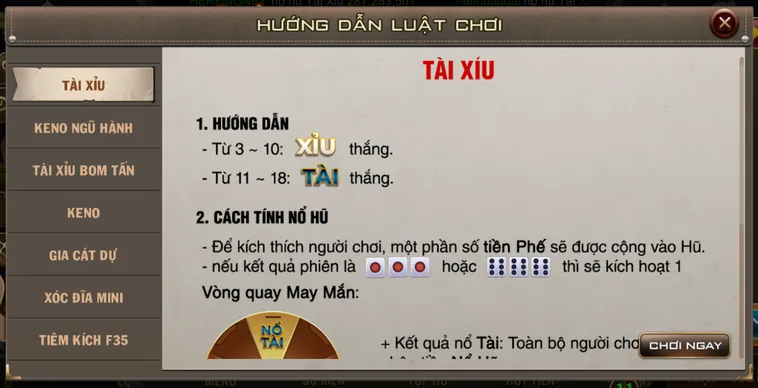 Casino Tài Xỉu Tại B52 Club Sân Chơi Đỉnh Cao Cho Mọi Game Thủ