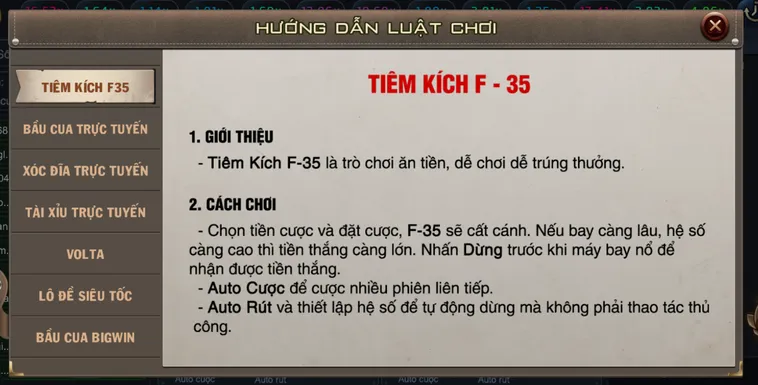 Trải Nghiệm Tốc Độ Vượt Trội Cùng Minigame Tiêm Kích F35 Tại B52 Club